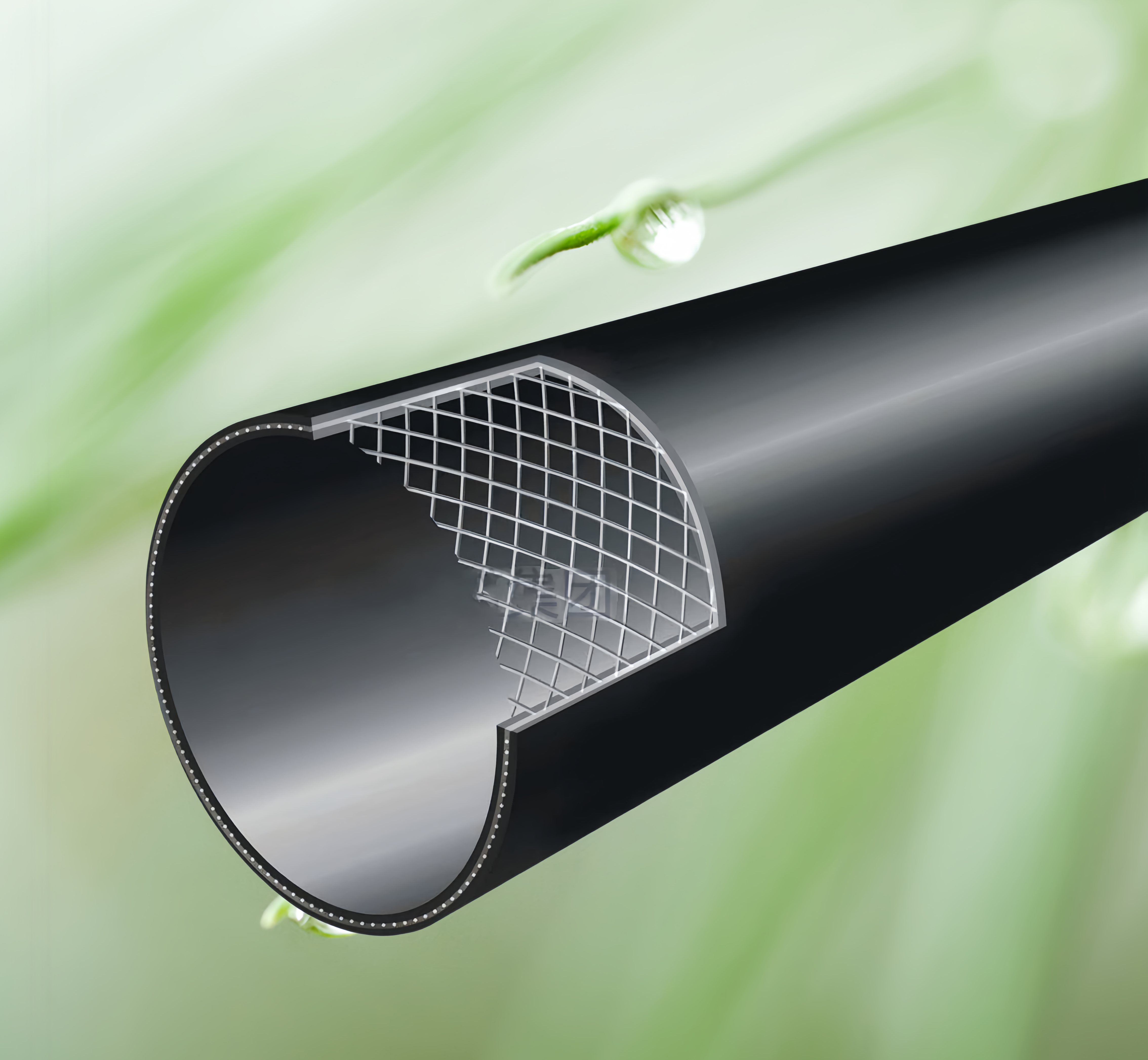 Steel Wire Reinforced Polyethylene Composite Pipe