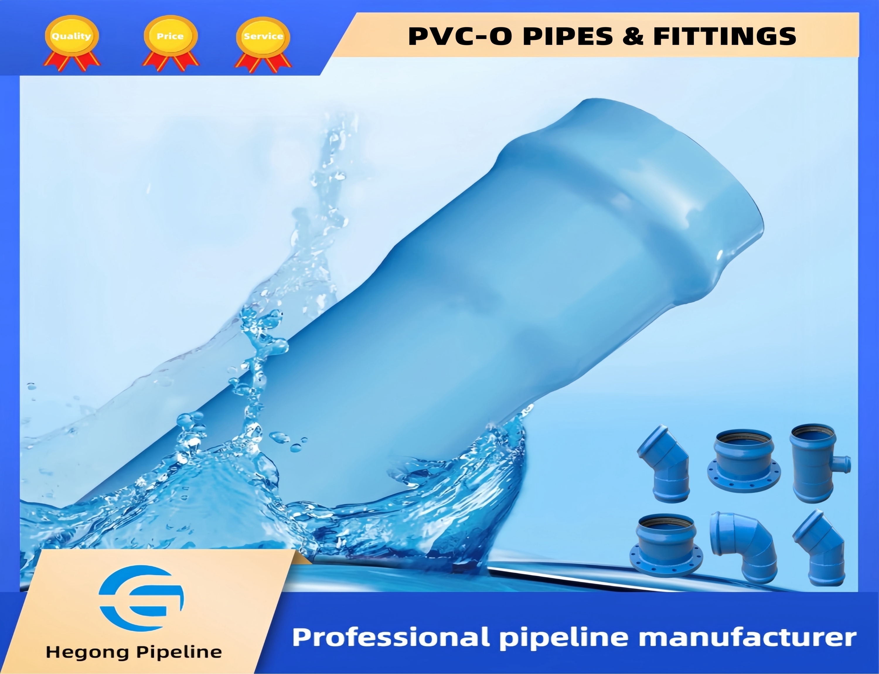 PVC-O PIPES & FITTINGS