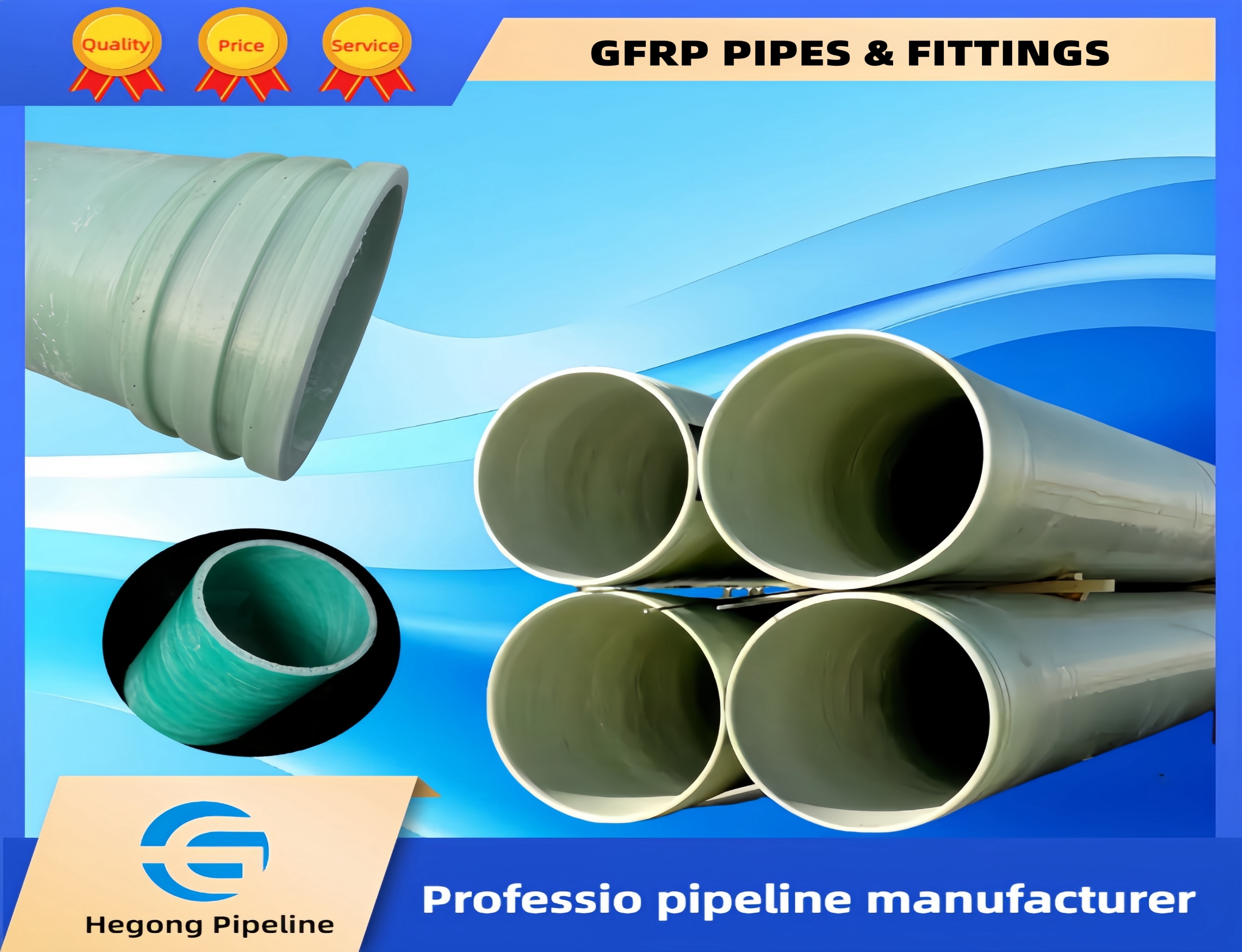 GFRP PIPES & FITTING
